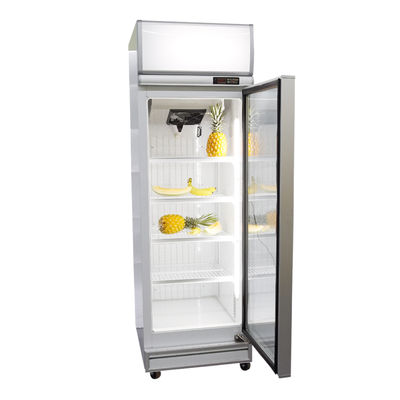 500L Glass Door Supermarket Upright Display Freezer