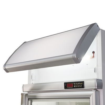 500L Glass Door Supermarket Upright Display Freezer