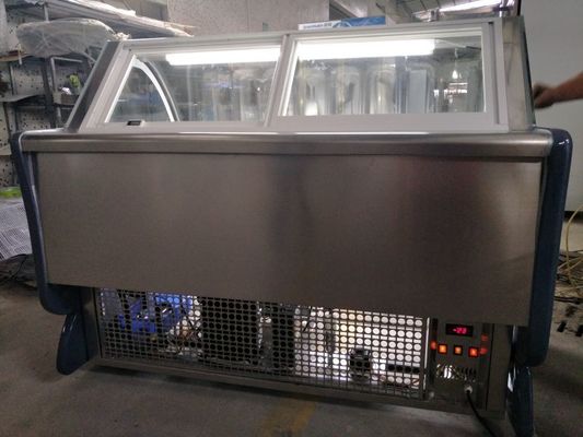 Small Refrigeration Hard Ice Cream Display Freezer