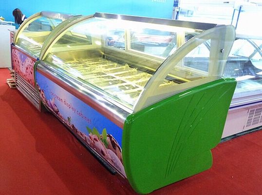 Small Refrigeration Hard Ice Cream Display Freezer
