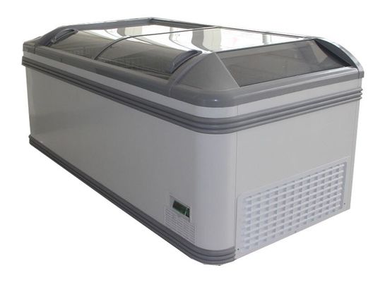 2.1m Ice Cream Horizontal Supermarket Island Freezer